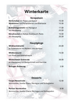 Winterkarte